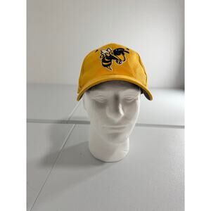 Vintage Georgia Tech Zephyer Baseball Flex Fit Hat 7 3/4 Yellow